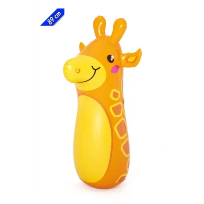 Genel Ürün Bop Bags Zürafa Desenli Hacıyatmaz 89 Cm Sulu Hacı Yatmaz