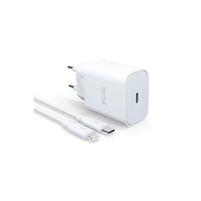 Genel Ürün Hızlı Quick 20w Pd Type-c Lightning Şarj Cihazı Tüm Iphone Serilerle Uyumlu Pd20l