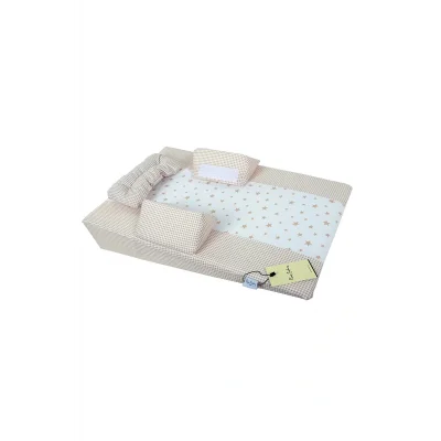 Genel Ürün Yıldızlı Geceler Reflü Yatağı - Ekru