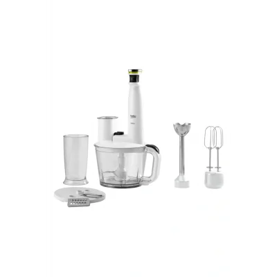 Genel Ürün Rhb 5050 Floral 1500 W Mikser & Blender Seti Beyaz