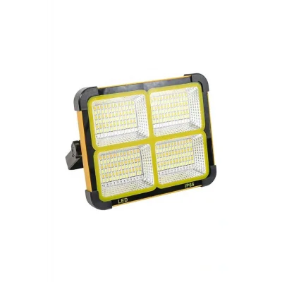 Genel Ürün 200 W Güneş Enerjili Taşınabilir Solar Projektör - Powerbank Özellikli - CT-4698