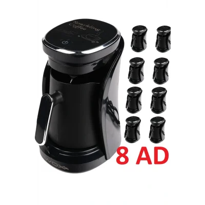 Genel Ürün Sparkling Türk Kahve Makinesi KROM (8 ADET )