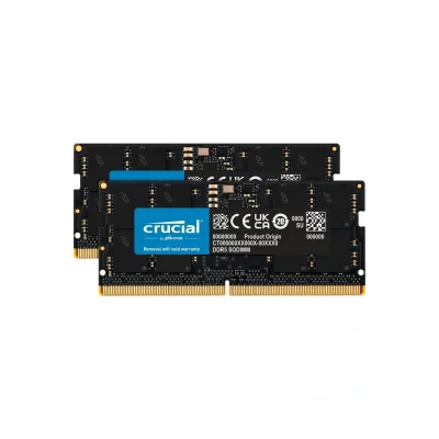 Genel Ürün 32GB (2x16GB) 5600MHz DDR5 CL46 Notebook Ram CT2K16G56C46S5