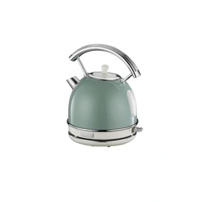 Genel Ürün Gem Retro 1.7 Litre Mint Yeşil Yuvarlak Su Isıtıcı