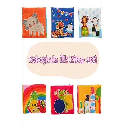 Genel Ürün Bebeğimin Ilk Kitap Seti - Hışırtılı