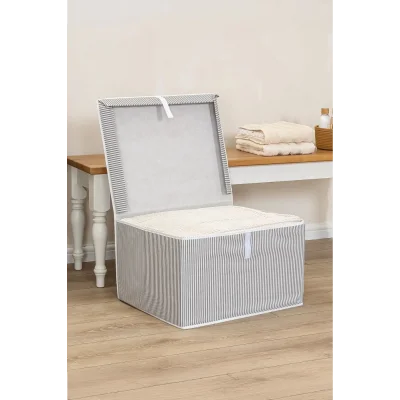 Genel Ürün 3 Adet - Kapaklı Çok Amaçlı ( Çamaşır-saklama-düzenleme Vb.) Hurç, Kutu Mini 40x30x26