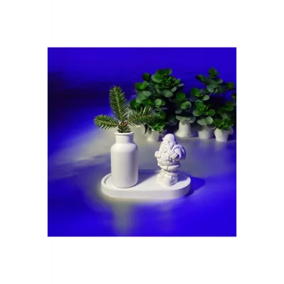 Biblo Tabak& Bohem Tarzı Düz Vazo & 3lü set Dekoratif Obje, Dekoratif Eşya, Mumluk, Biblo