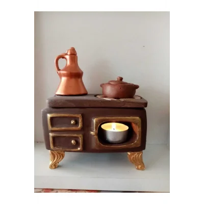 Biblo Pelajik Kuzine Tütsülük 3 Konik Tütsü,dekoratif Obje, Mumluk,biblo Ev Dekorasyon Hediyelik