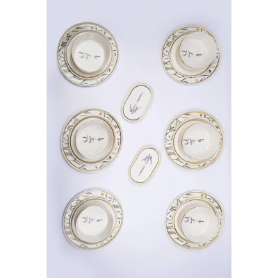Genel Ürün Botanical (DESEN4) Yemek Takımı 6 Kişilik 20 Parça