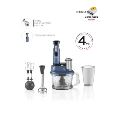 Genel Ürün Blender Seti Doğrama, Çırpma, Parçalama, Buz Kırma Turbolu Güçlü Motor 1500W