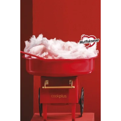 Genel Ürün Kırmızı Pamuk Şeker Makinesi