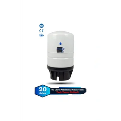 Genel Ürün Su Arıtma Cihazı Metal Genleşme Su Tankı 80 Lt Nsf Belgeli Su Arıtma Deposu Tank Vanası