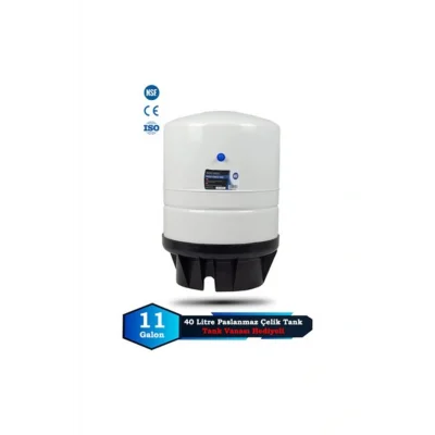 Genel Ürün Su Arıtma Cihazı Metal Genleşme Su Tankı 40 Lt Nsf Belgeli Su Arıtma Deposu Tank Vanası