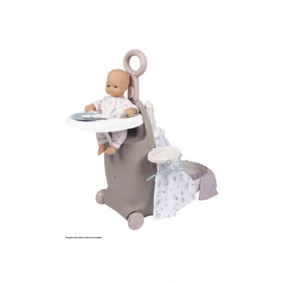 Oyuncak Çocuk Lisanslı Fransa Üretim 3ü 1 Arada Oyuncak Bebek Seyahat Seti