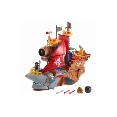 Genel Ürün Fisher-Price Imaginext Korsan Gemisi Köpek Balığı Saldırısı Aksiyonu İçerir DHH61