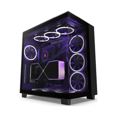 Genel Ürün H Series H9 Elite Edition Cm-h91eb-01 Temperli Cam Siyah Mid Tower Gaming (OYUNCU) Kasa