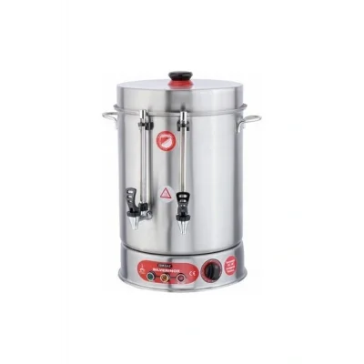 Genel Ürün Işıkgaz Sılverınox - Basmalı Metal Musluk 120 Bardak / 12 Lt Çay Makinesi