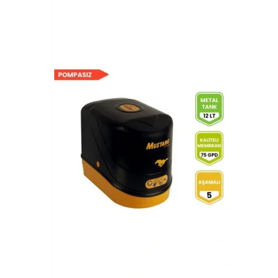 Genel Ürün Life Water Sarı 5 Aşamalı Pompasız Su Arıtma Cihazı