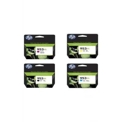 Genel Ürün 953Xl Uyumlu Kartuş Seti 4 Renk Cmyk 8210 8218 8710