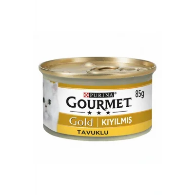 Genel Ürün Gold Kıyılmış Tavuklu Yetişkin Kedi Konservesi 6 Adet 85 gr