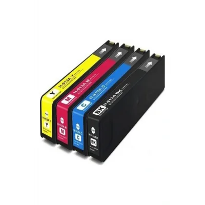 Genel Ürün 913A Hp Pagewide Pro 477DN Mfp Uyumlu 4 Renk Ithal Muadil Kartuş Seti 3.500 Sayfa