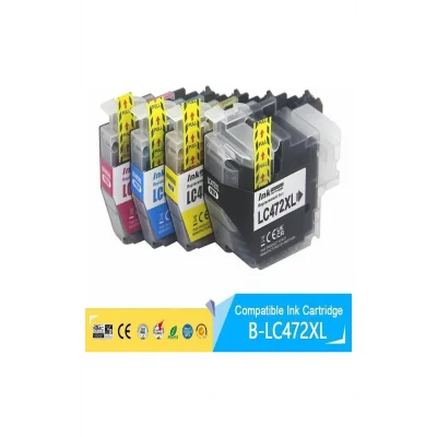 Genel Ürün Brother MFC-J3540DW LC472XL Yüksek Kapasiteli Muadil Kartuş Set