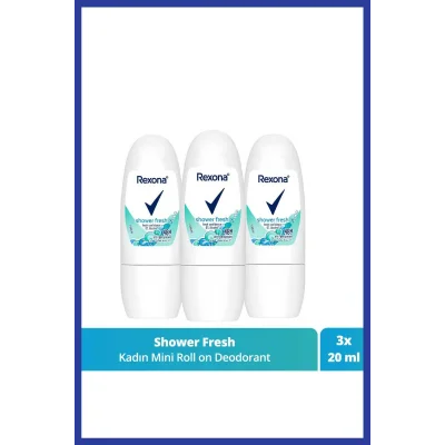 Genel Ürün Kadın Roll On Deodorant Shower Fresh 20 ml x3