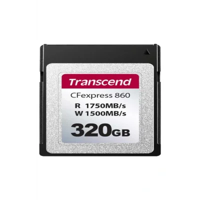 Genel Ürün TS320GCFE860 320 GB CFexpress 860 B Tipi Hafıza Kartı uyumlu