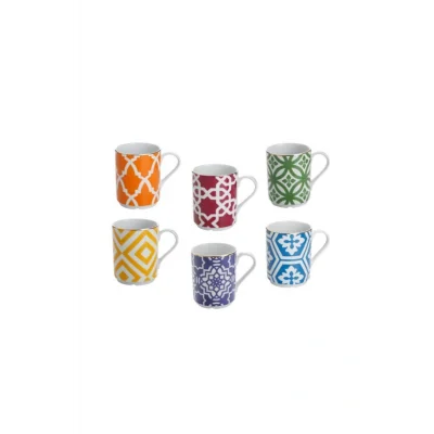 Hacamat Seti Morocco Kupa Set 6lı 6 Renk