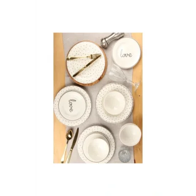Genel Ürün Hope 6 Kişilik 24 Parça Yemek Takımı