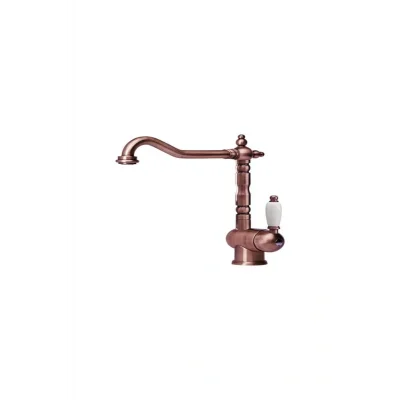 Genel Ürün Old England Tek Kumandalı Eviye Bataryası Copper