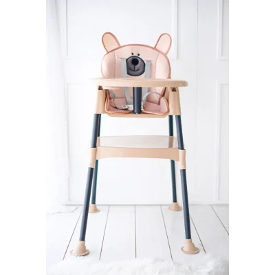 Genel Ürün Bear 3 In 1 Portatif Mama Sandalyesi Bej