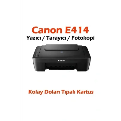 Genel Ürün Dolan Kartuşlu E414 Yazıcı / Tarayıcı / Fotokopi+ Yazıcı USB kablosu hediye
