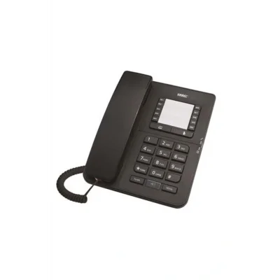 Genel Ürün Tm142 Kablolu Masaüstü Telefon Siyah