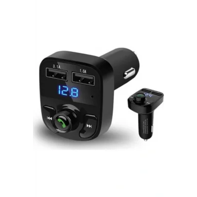 Genel Ürün Concord C-606 Bluetooth Araç Kiti Fm Transmitter Çift Usb Girişli Carx8