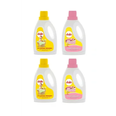 Genel Ürün Sıvı Çamaşır Deterjanı 1500 ml Bahar Ninnisi Yumuşatıcı 1500 ml x2 Adet