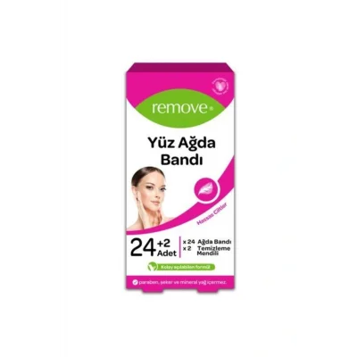 Genel Ürün Yüz Ağda Bandı 24 Lü Set Hassas Ciltler
