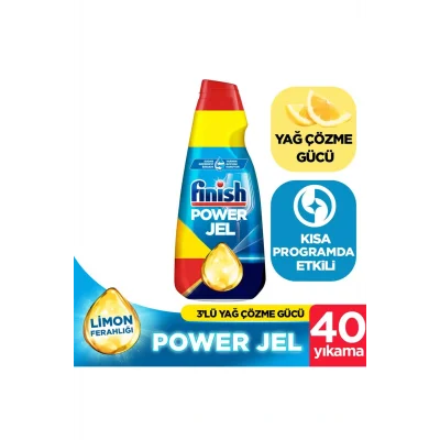 Genel Ürün Hepsi Bir Arada Jel Limon 1000 Ml  Bulaşık Makinesi Temizleyici Ve Koruyucu