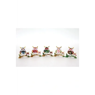 Genel Ürün Swaroski 2Li Baykuş Alk2029