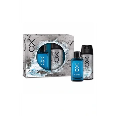 Genel Ürün Aqua Cool Edt 100 ml Erkek Parfüm Deodorant 125 ml Seti