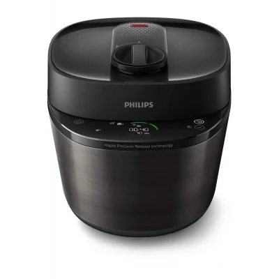 Genel Ürün Çok Amaçlı Basınçlı Pişirici, 5 L, Elektrikli Düdüklü Tencere, Siyah