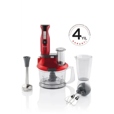 Genel Ürün Turbolu Multi Blender Seti Güçlü 1500w Motor 4 Yıl Garanti