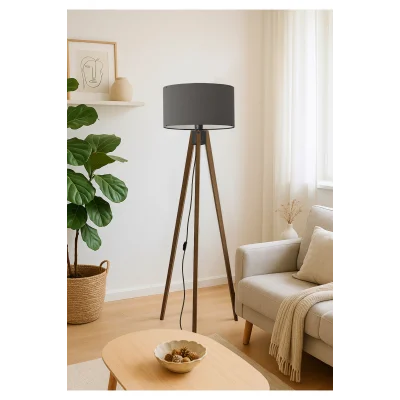 Lamba Tripod Lambader Ceviz Ayaklı Silindir Şapkalı Ayd-2210