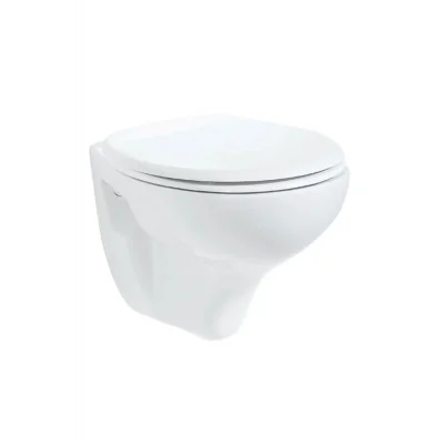 Genel Ürün Perla Asma Klozet TP320 +Çınar Yavaş Kapanan PP Kapak