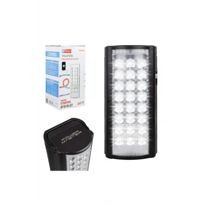 Genel Ürün PM-23800 Telefon Şarj Edebilen 24 Ledli Çok Fonksiyonlu Işıldak