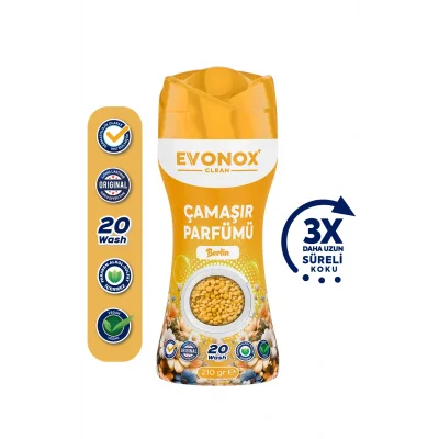 Genel Ürün Clean Granül Çamaşır Parfümü & Çamaşır Yumuşatıcı Berlin 210 gr