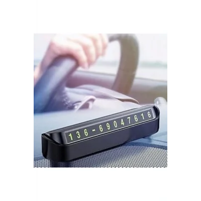 Genel Ürün Sna Araç Park Fosforlu Numaratörlük Telefon Numara Plaketi