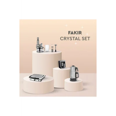 Genel Ürün Crystal Set Silver Stone