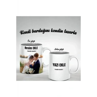 Hacamat Seti Da&te Baskı - - Kupa Bardak- Makinede Yıkanabilir