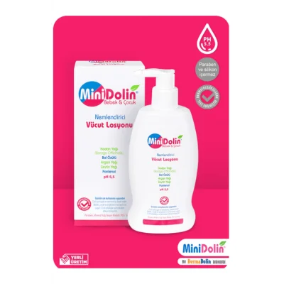 Genel Ürün Minidolin Bebek Ve Çocuk Vücut Losyonu 250 ml